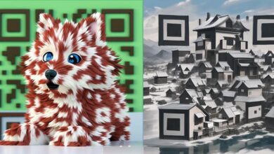 طريقة عمل رمز QR باستخدام الذكاء الاصطناعي Ai