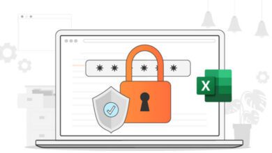 طريق قفل ملف Excel بكلمة مرور لحماية المعلومات