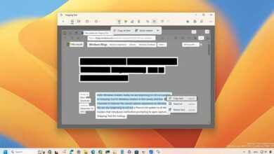 طريقة إخفاء النصوص من لقطات الشاشة عبر أداة القصاصة في Windows 11